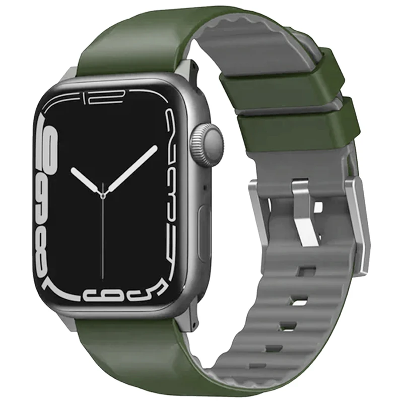 بند اسپریگ مدل Linus Airosoft مناسب برای اپل واچ 44 میلی متری سری SE 2