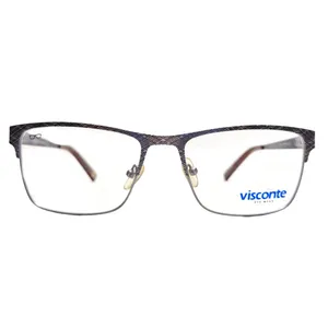 فریم عینک طبی مستطیلی ویسکونته مدل 4583 مناسب صورت گرد و کشیده