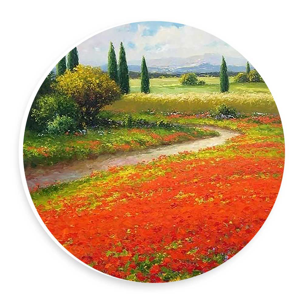  دیوارکوب طرح جاده ای در میان مزرعه مدل wtb659