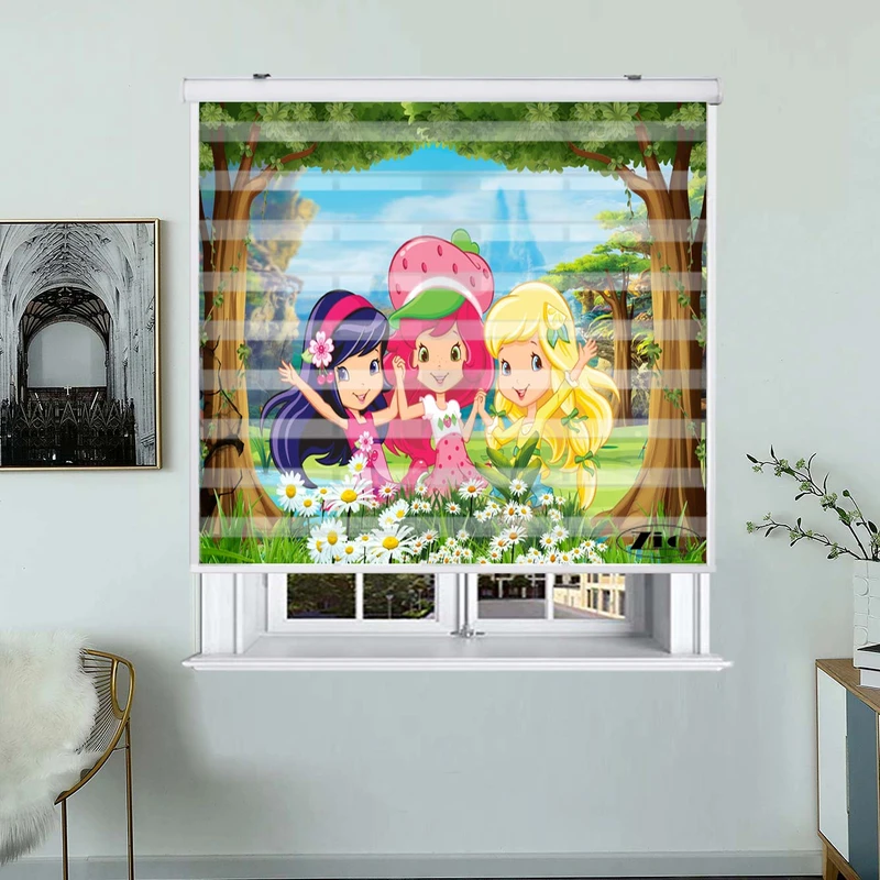 پرده زبرا زیو مدل K3056 سایز 150x200 سانتی متر