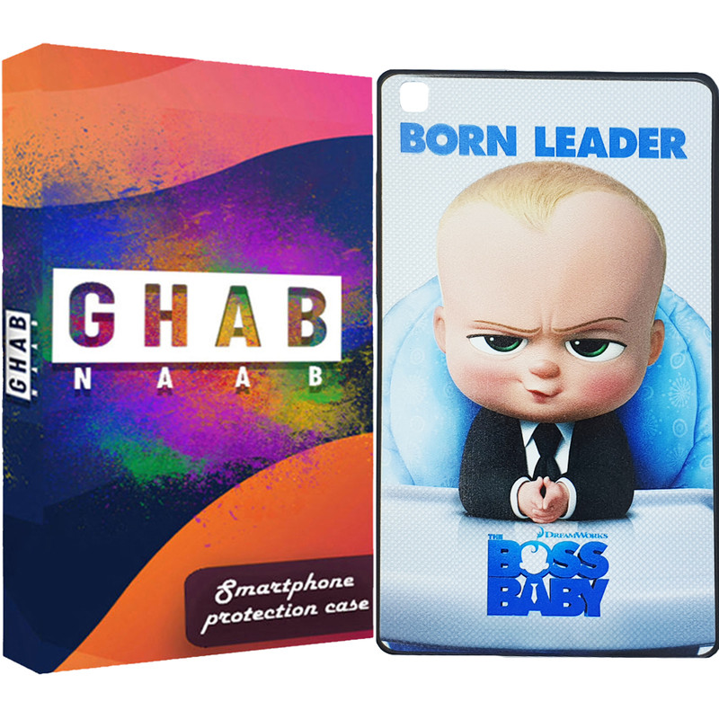 کاور قاب ناب طرح Boss Baby مدل BN مناسب برای تبلت سامسونگ Galaxy Tab A 8.0 2019 LTE SM-T295