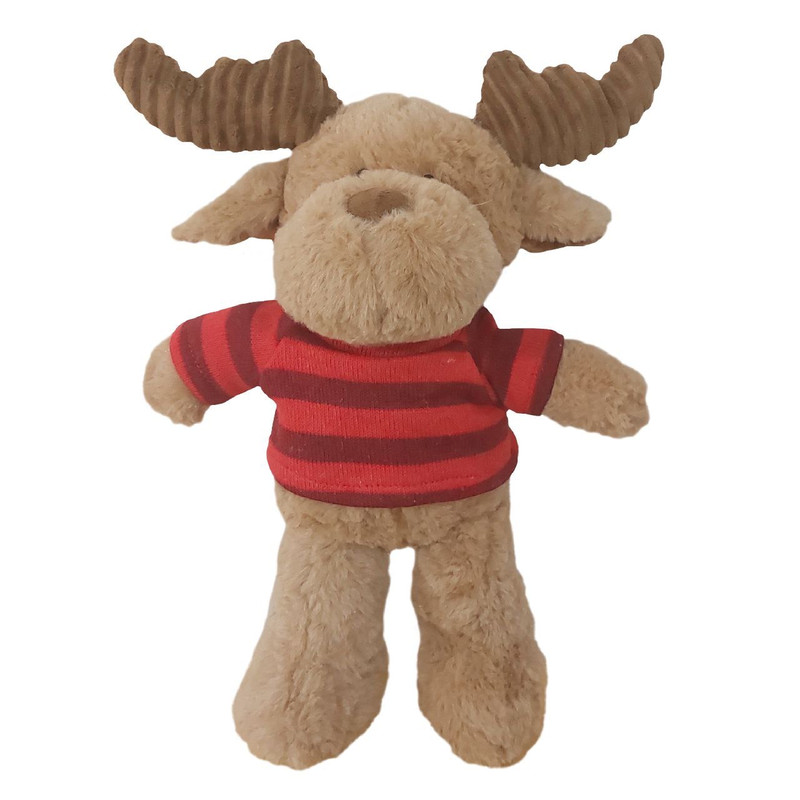 عروسک طرح گوزن مدل Dressed Moose کد SZT6/446 ارتفاع 39 سانتی متر