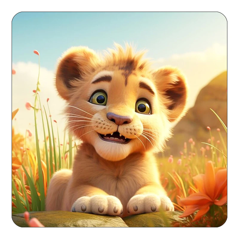 مگنت کاکتی طرح حیوانات کارتونی مدل mp27289