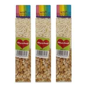 گندمک و برنجک شور قم نایبی - 20 گرم بسته 3 عددی