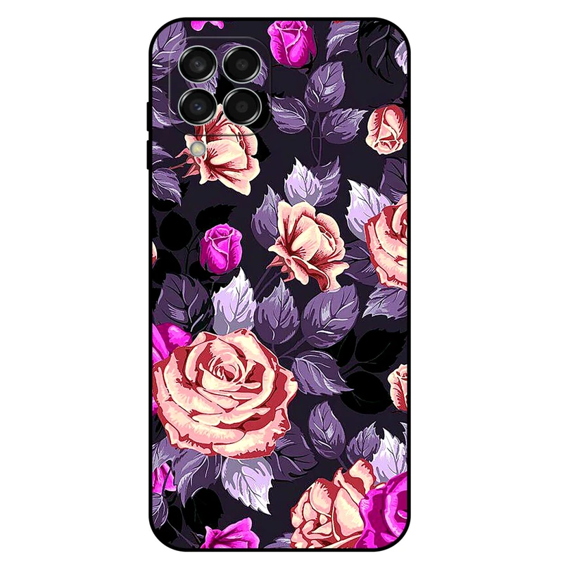 کاور مگافون طرح گل مدل 1652 مناسب برای گوشی موبایل سامسونگ Galaxy M33 5G