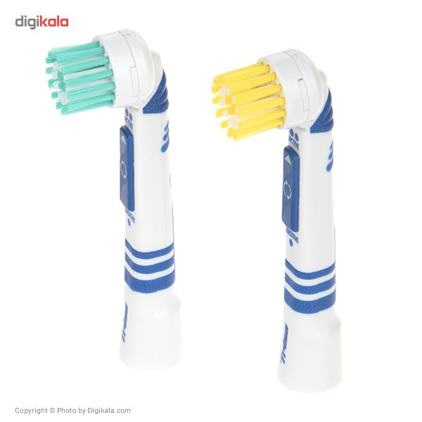 سری یدک مسواک برقی تریزا سری Pro Clean مدل Flexible بسته 2 عددی سری یدک مسواک برقی تریزا سری Pro Clean مدل Flexible بسته 2 عددی