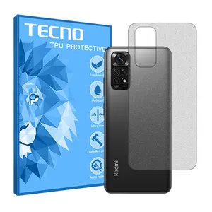 Tecno brand shockproof matte back protector glass for Xiaomi Redmi Note 11S