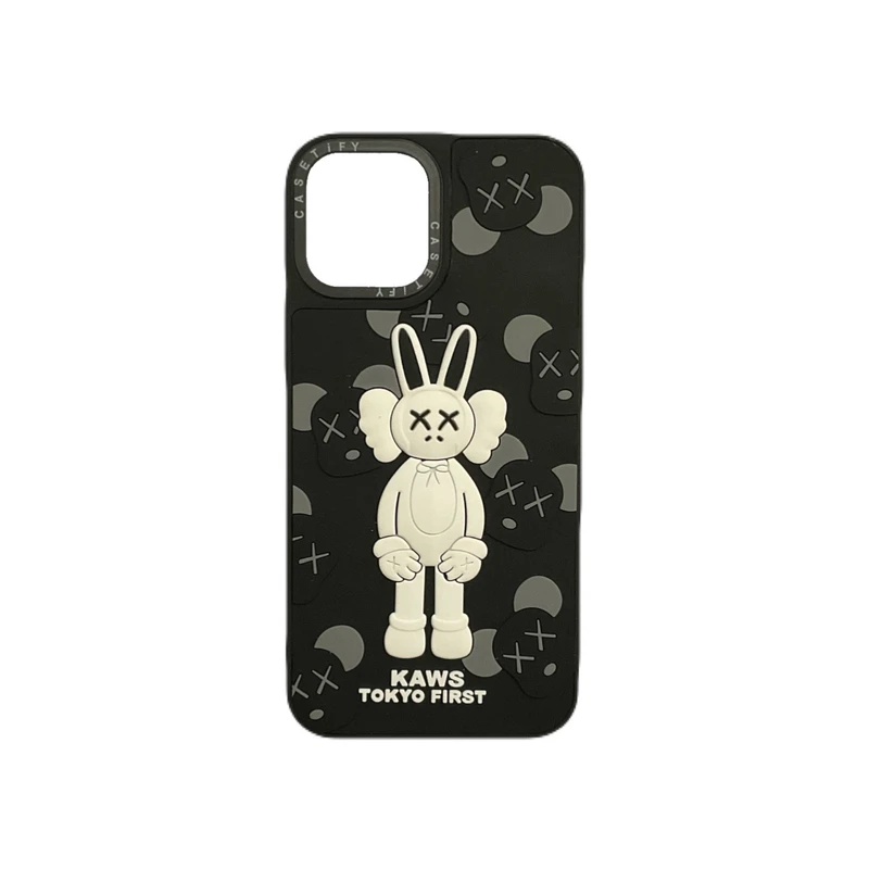 کاور کیس تیفای طرح Kaws برجسته کد 33 مناسب برای گوشی موبایل اپل iPhone 12 Pro Max