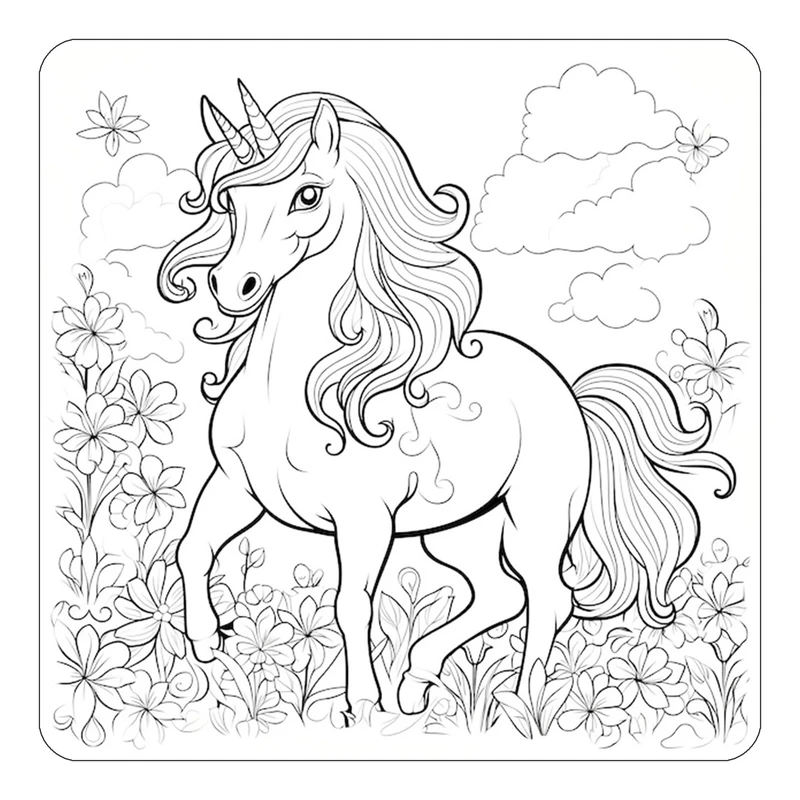 مگنت کاکتی طرح اسب تک شاخ و یونیکورن مدل mp31826