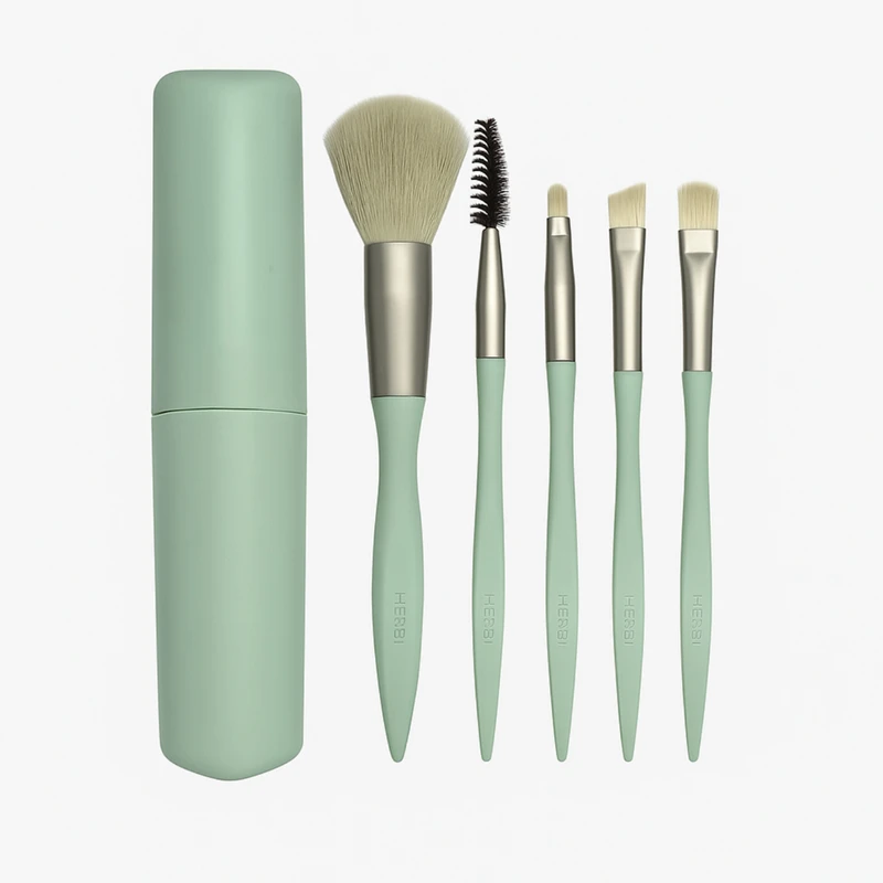 ست براش آرایشی گلدن فیشر کد F65 بسته 5 عددی