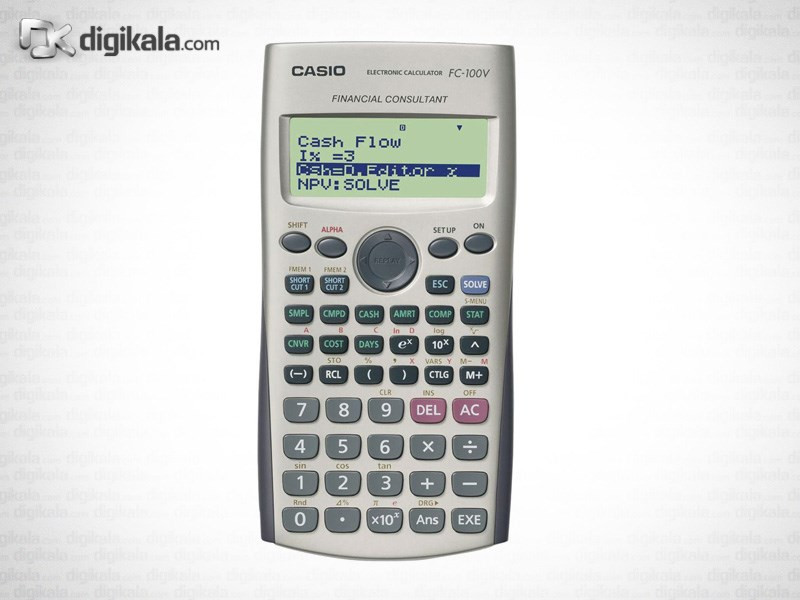 ماشین حساب کاسیو مدل FC 100-V 1