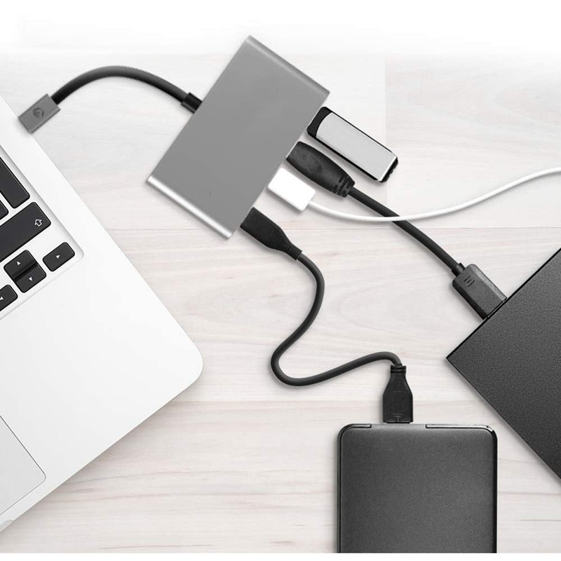 هاب 4 پورت USB-C مدل B-404