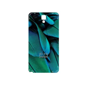 MAHOOT Green Feather Cover Sticker for Samsung Galaxy Note 3 Neo