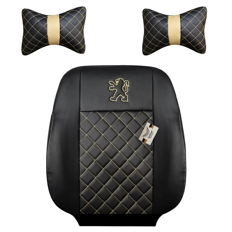 روکش صندلی خودرو سوشیانت مدل مارال مناسب برای پژو 405 به همراه  پشت گردنی