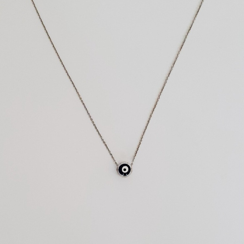 گردنبند دخترانه مدل چشم نظر SH13 گردنبند دخترانه مدل چشم نظر SH13