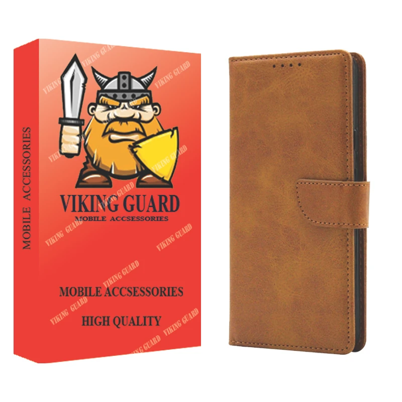کیف کلاسوری وایکینگ گارد مدل چرمی طرح CUT مناسب برای گوشی موبایل شیائومی Poco X3 NFC