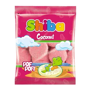 پف پفی میوه ای Coconut شیبا - 50 گرم