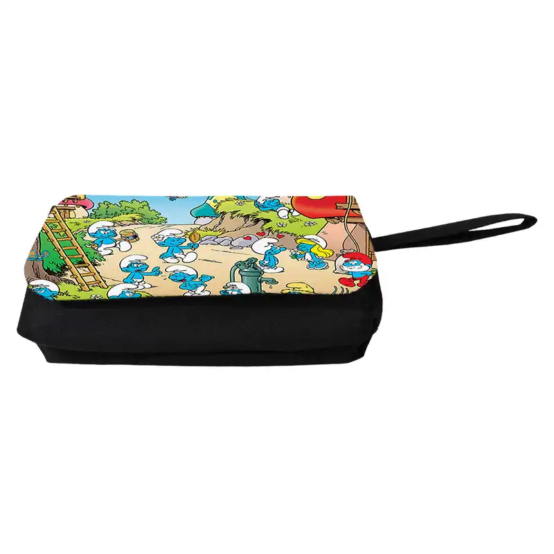 جامدادی مدل دوزیپ طرح انیمیشن اسمورفها کد NI1289