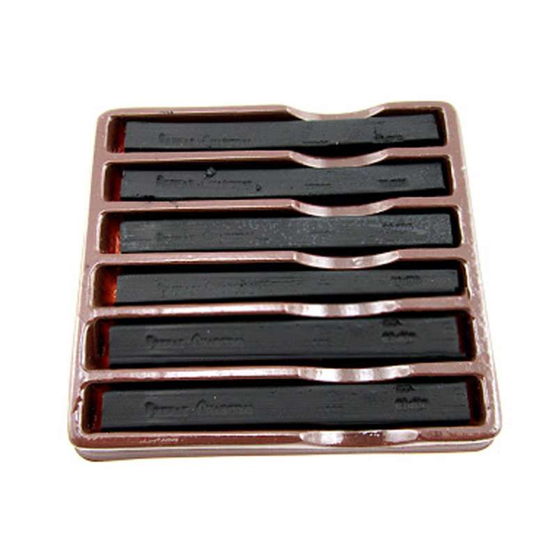 زغال طراحی پژواک مدل compressed charcoal کد 82496 بسته 12 عددی