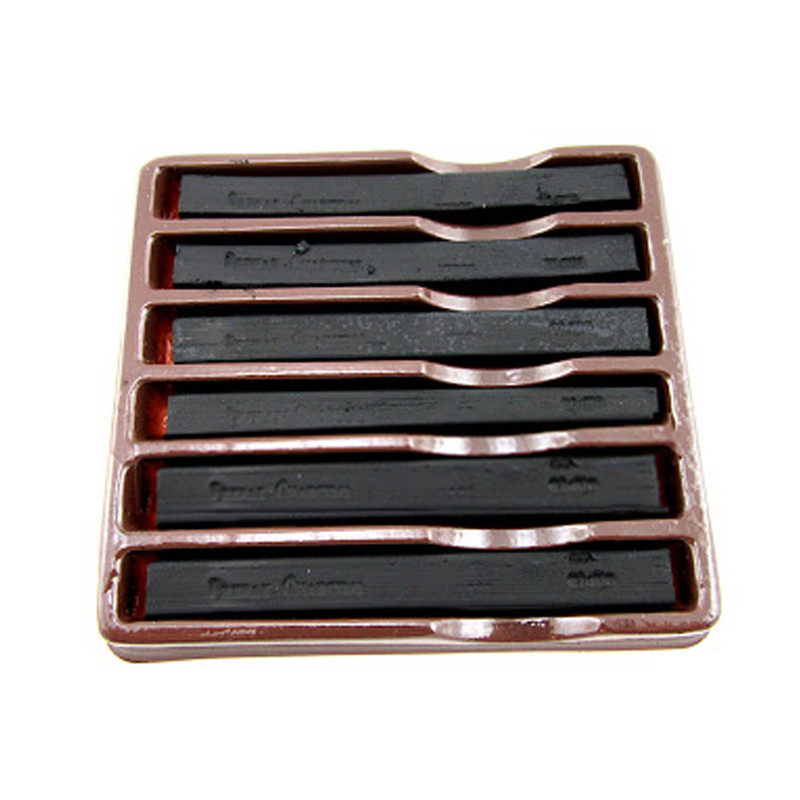 زغال طراحی پژواک مدل compressed charcoal کد 82496 بسته 12 عددی