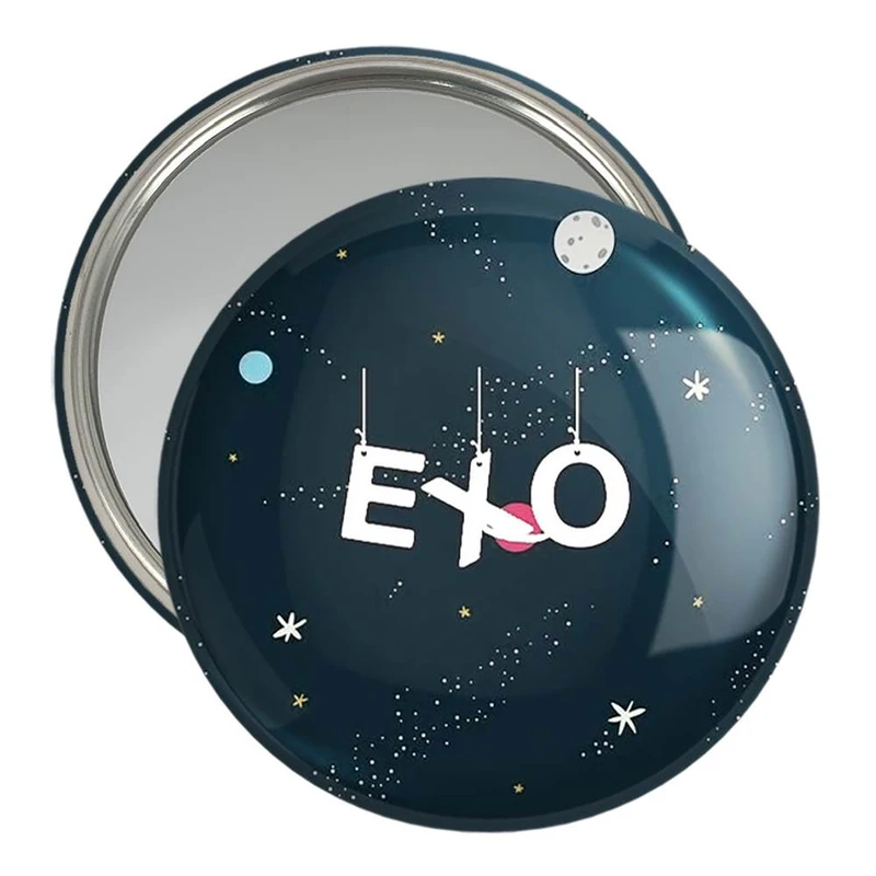 آینه جیبی خندالو مدل گروه اکسو EXO  کد 13633