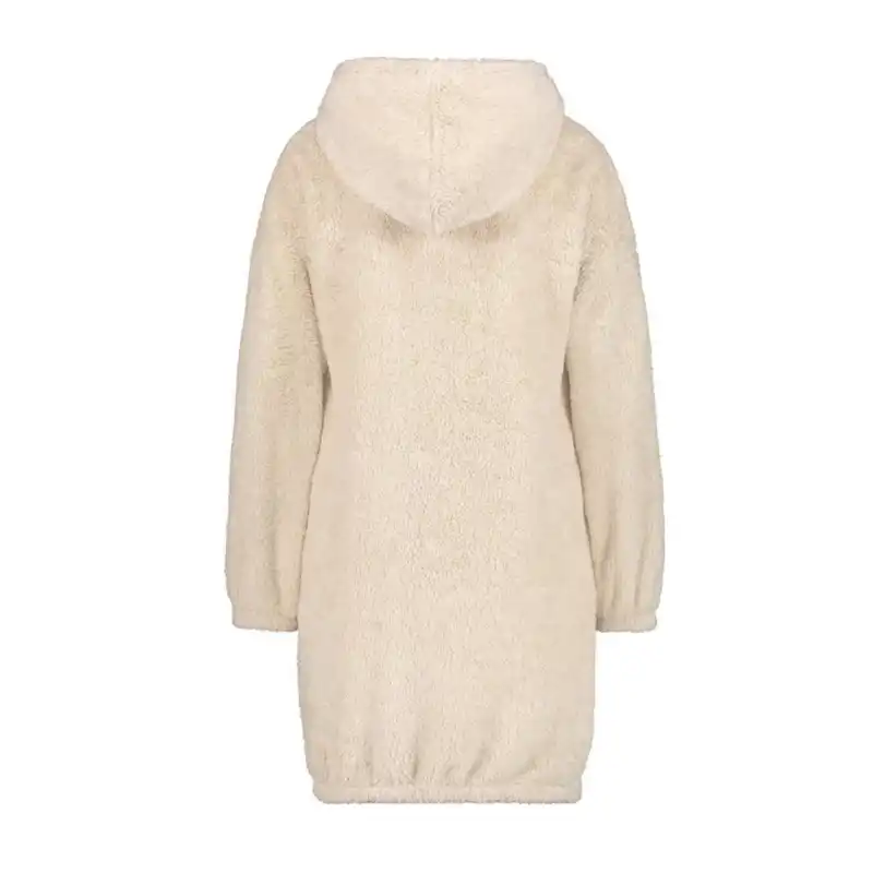 هودی زنانه مدل لانگ پشمی