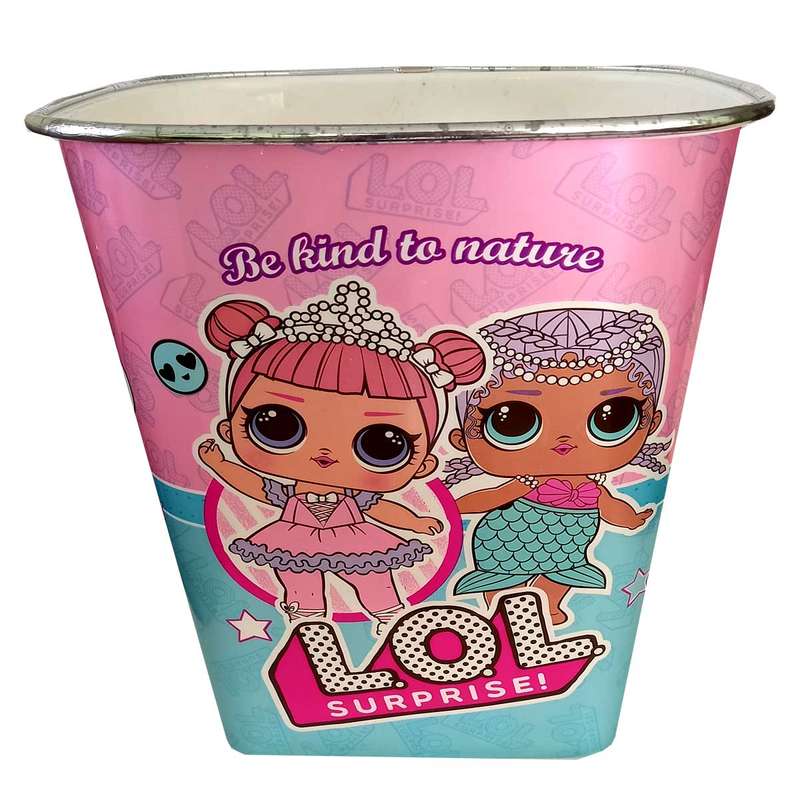 سطل زباله اتاق کودک مدل LOL کد XBG-2023 سطل زباله اتاق کودک مدل LOL کد XBG-2023