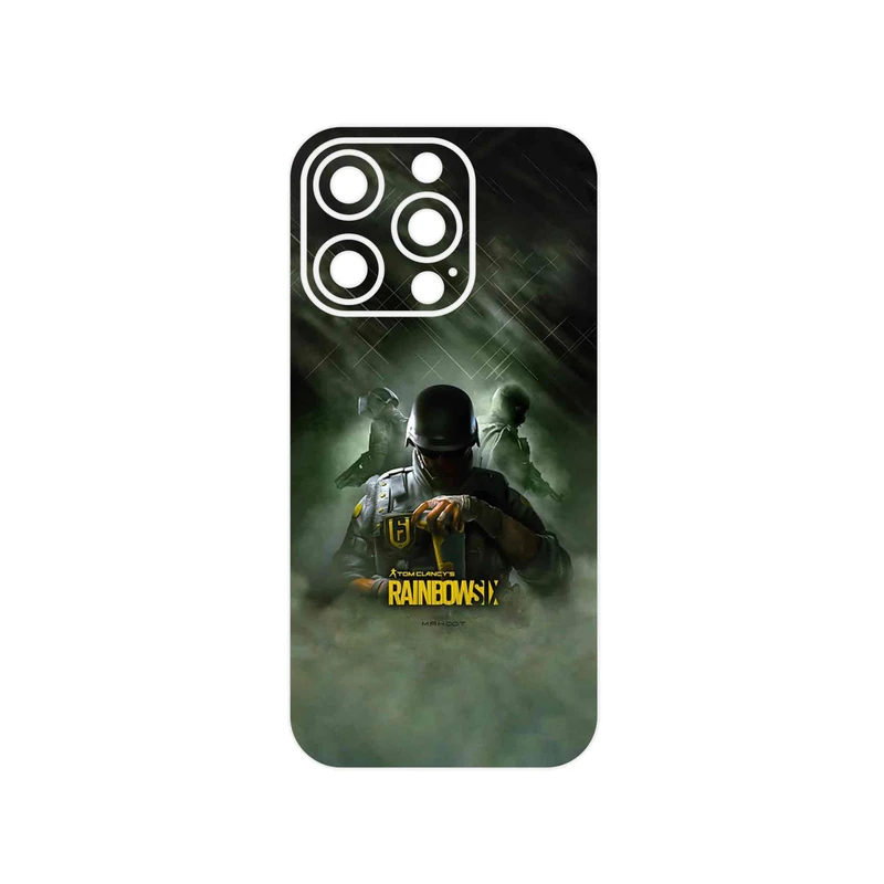 برچسب پوششی ماهوت مدل Rainbow_Six_Game مناسب برای گوشی موبایل اپل iPhone 14 Pro