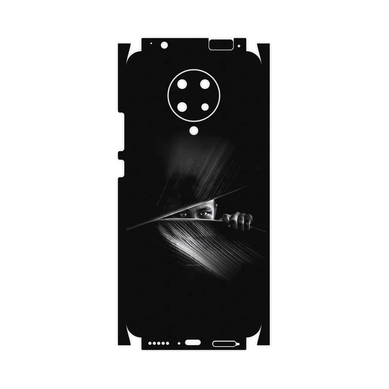 برچسب پوششی ماهوت مدل Black Portrait-FullSkin مناسب برای گوشی موبایل شیائومی Poco F2 Pro