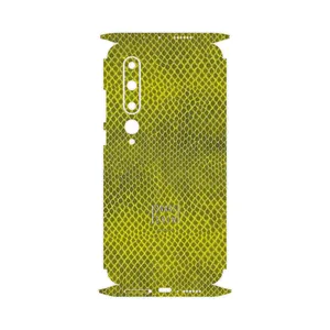 MAHOOT Yellow Snake Skin-FullSkin Cover Sticker for Xiaomi Mi 10 5G