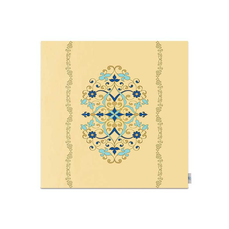 رومیزی شمسه نگار مدل گل کد DPR79
