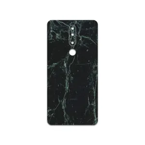 MAHOOT  Graphite-Green-Marble Cover Sticker for Nokia 3.1 Plus