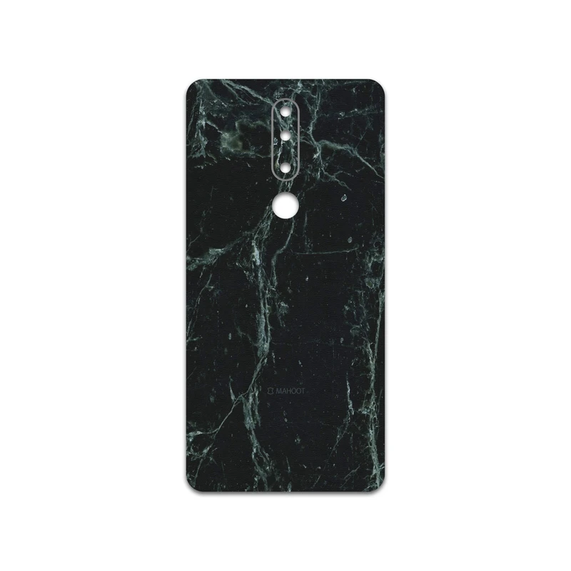 برچسب پوششی ماهوت مدل Graphite-Green-Marble مناسب برای گوشی موبایل نوکیا 3.1 Plus