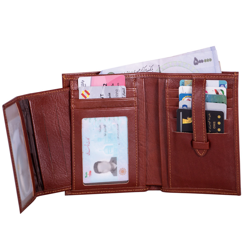 کیف پول چرم بارز مدل DM9.nw