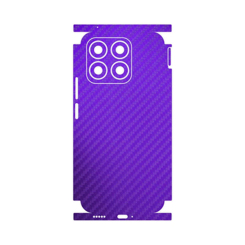 برچسب پوششی ماهوت مدل Purple-Fiber-FullSkin مناسب برای گوشی موبایل آنر X8b