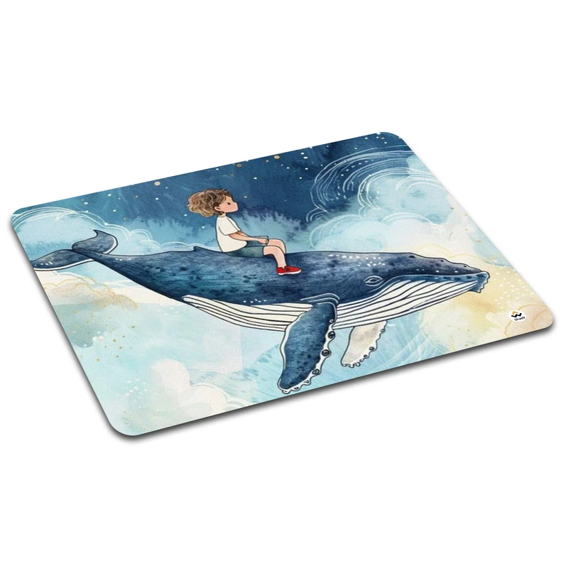 ماوس پد شادیت مدل cute whale کد010 سایز24*19 سانتیمتر