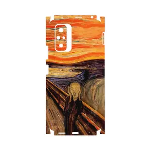 MAHOOT The Scream of Munch-FullSkin Cover Sticker for Xiaomi Redmi Note 10 Pro