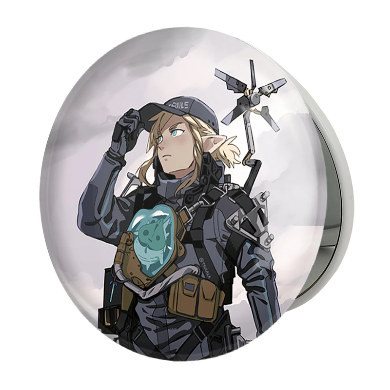 آینه جیبی خندالو طرح بازی دث استرندینگ (Death Stranding) مدل تاشو کد 35154