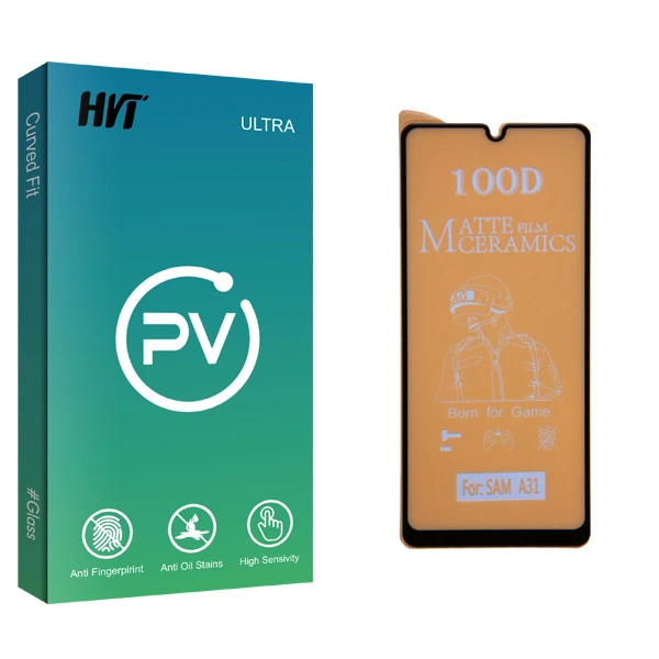 محافظ صفحه نمایش مات اچ وی تی مدل PV glass مناسب برای گوشی موبایل سامسونگ Galaxy A31