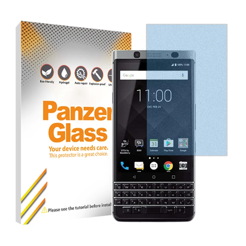 محافظ صفحه نمایش مات ضد اشعه آبی پنزر گلس مدل Resistant مناسب برای گوشی موبایل بلک بری Keyone