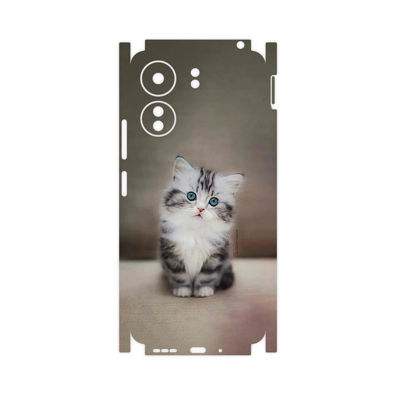 برچسب پوششی ماهوت مدل Cat_2-FullSkin مناسب برای گوشی موبایل شیائومی Poco C65