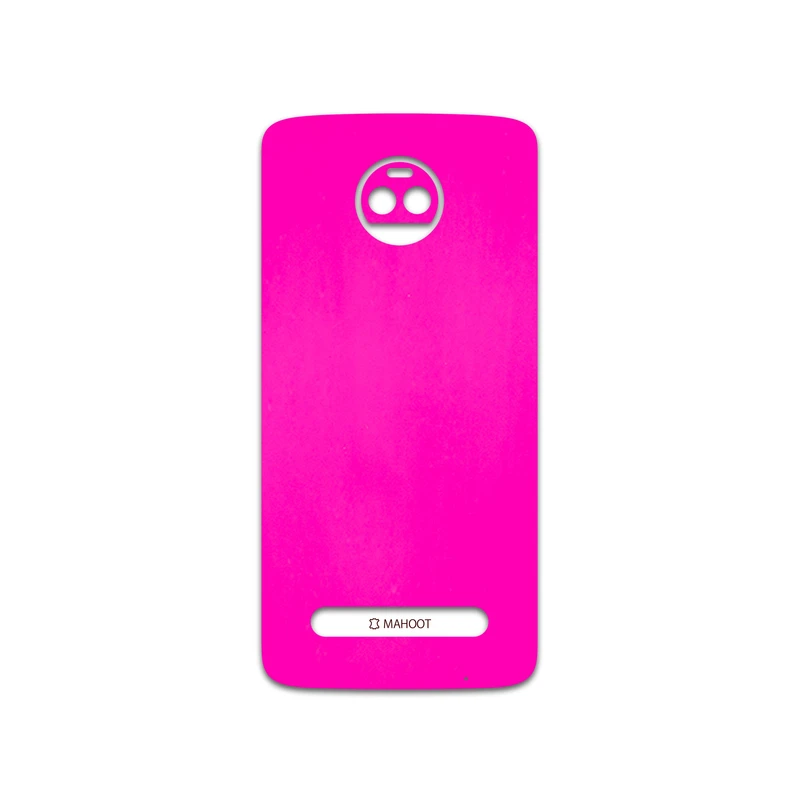 برچسب پوششی ماهوت مدل  Phosphorus-Pink  مناسب برای گوشی موبایل موتورولا Moto Z2 Force