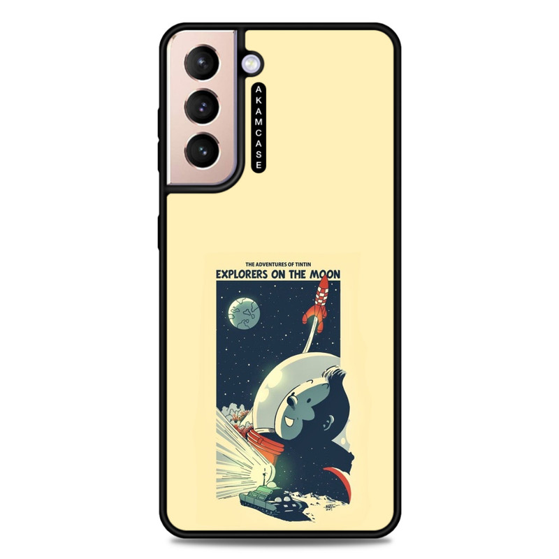 کاور آکام مدل AMC-WSGS21P-TINTIN-6 مناسب برای گوشی موبایل سامسونگ Galaxy S21 Plus