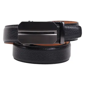 کمربند مردانه چرم طبیعی نسن مدل ریلی