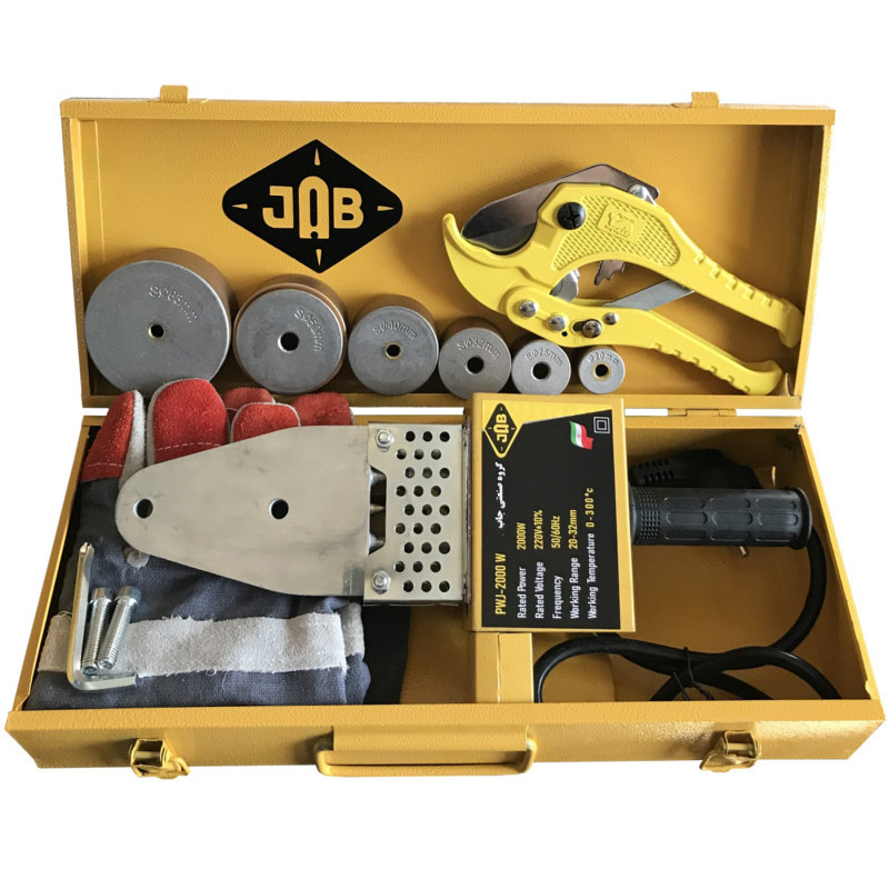 مجموعه 13 عددی دستگاه جوش لوله سبز جاب مدل PWJ2000