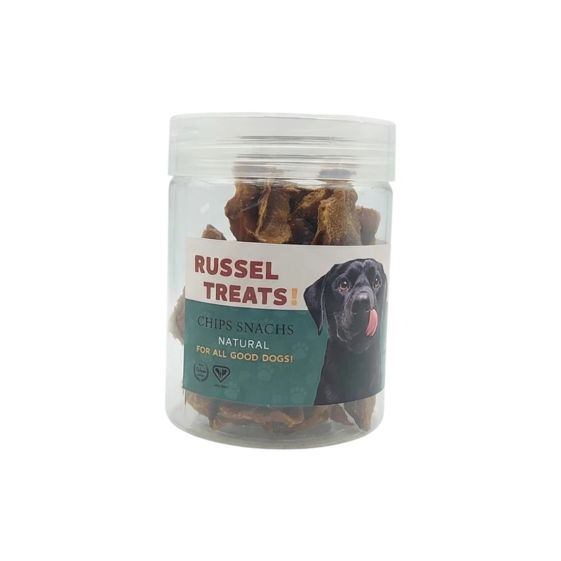 تشویقی سگ راسل مدل سنگدان طعم مرغ وزن 60 گرم