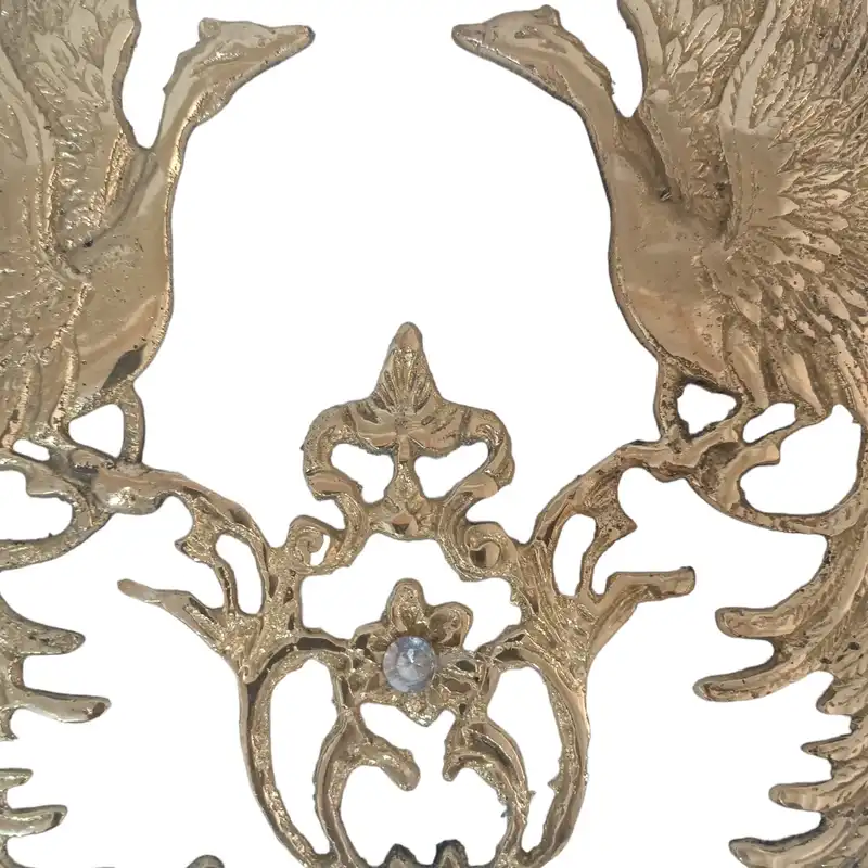 جاکلیدی برنجی مدل سیمرغ کد H-2042