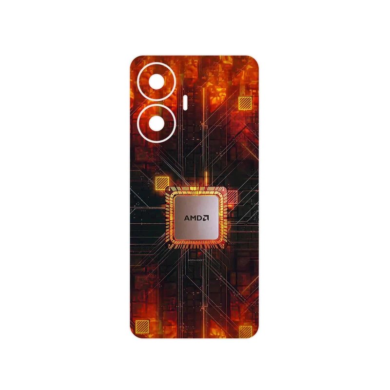 برچسب پوششی ماهوت مدل AMD مناسب برای گوشی موبایل ریلمی C55
