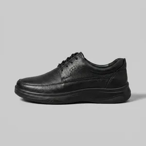 Men's Casual Lace-Up Genuine Leather Shoes – Fooka Bioom Model