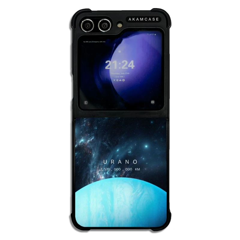 کاور آکام مدل AMC-WSGZFLIP5-PLANET-13 مناسب برای گوشی موبایل سامسونگ Galaxy Z Flip 5